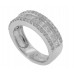 1.75 CT Ladies Round and Princess Cut Diamond Wedding Ring 